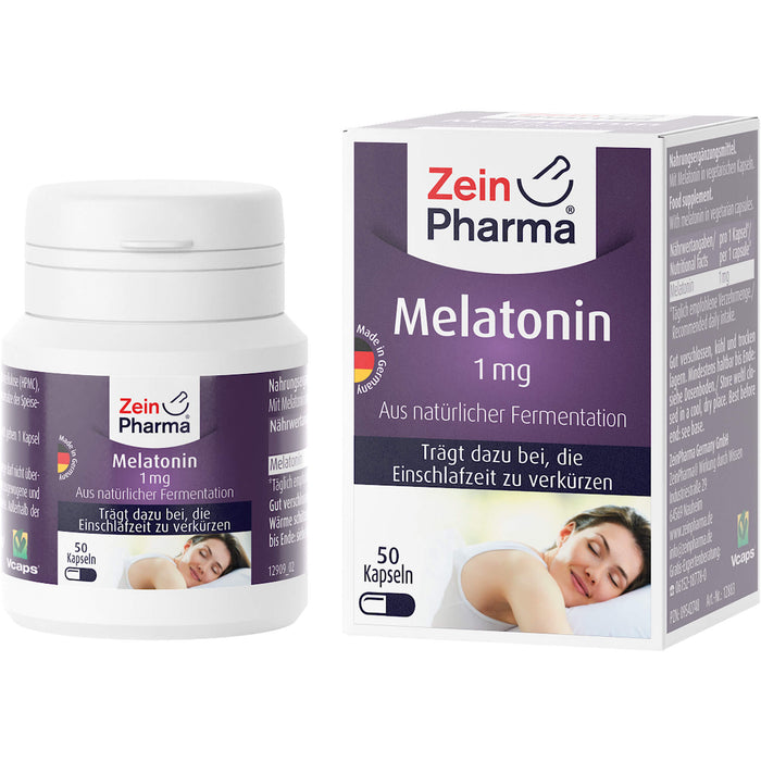 ZeinPharma L-Tryptophan 500 mg Kapseln bei Schlafstörungen, 45 St. Kapseln