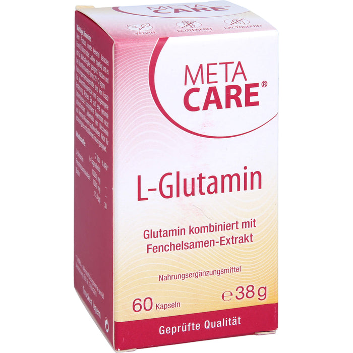 metacare L-Glutamin Kapseln, 60 pcs. Capsules