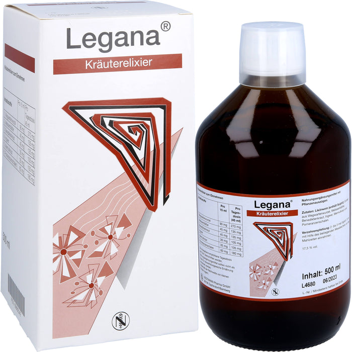 Legana Kräuterelixier, 500 ml Solution
