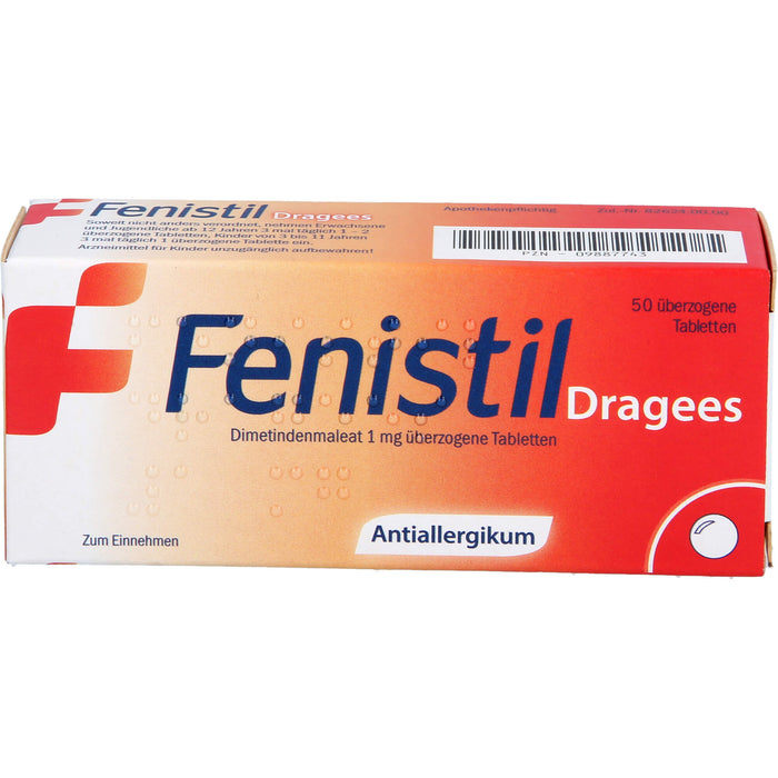Fenistil Emra Dragees, 50 pc Tablettes