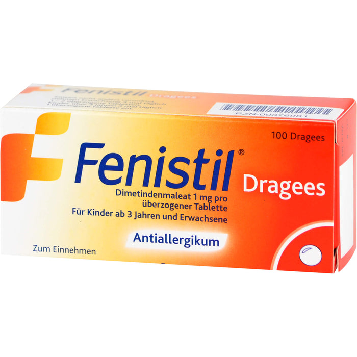 Fenistil Emra Dragees, 100 pc Tablettes
