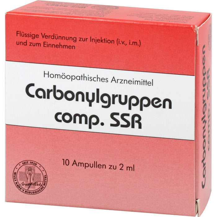 Carbonylgruppen comp. SSR Amp., 10 St. Ampullen