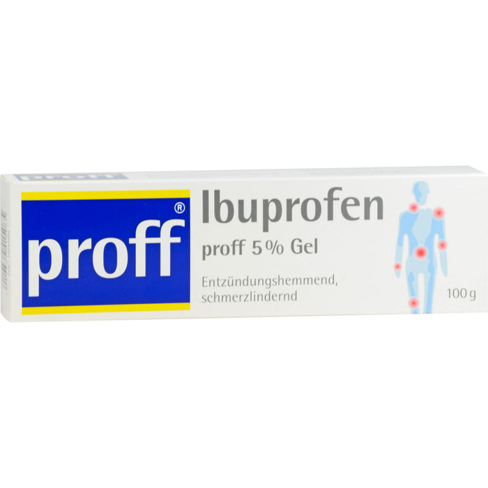 Ibuprofen proff 5 % Gel, 100 g GEL