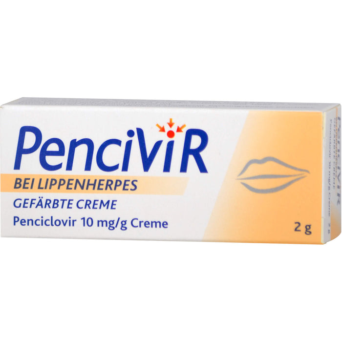 Pencivir bei Lippenherpes gefärbte Creme, 2 g Cream