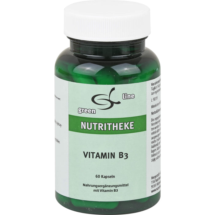 green line Nutritheke Vitamin B3 Kapseln, 60 pc Capsules