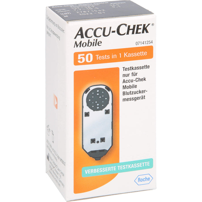 ACCU-CHEK Mobile Testkassette und Tests, 50 pc Bandelettes réactives