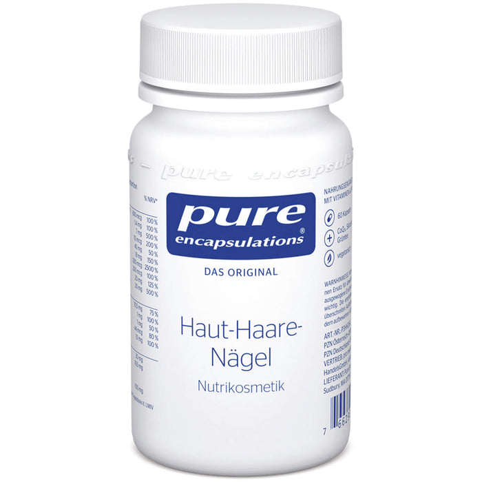 pure encapsulations Haut-Haare-Nägel Kapseln, 60 pc Capsules