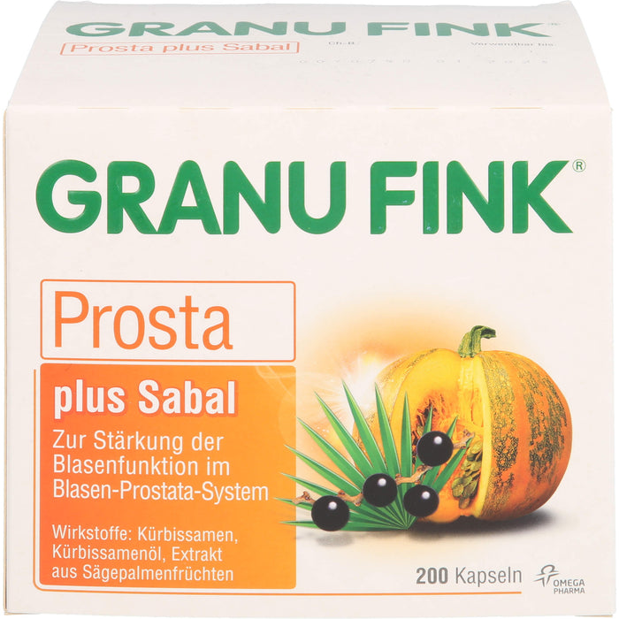 GRANU FINK Prostaplus Sabal Kapseln, 200 pc Capsules