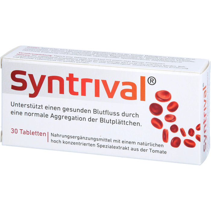 Syntrival unterstützt einen gesunden Blutfluss Tabletten, 30 pc Tablettes