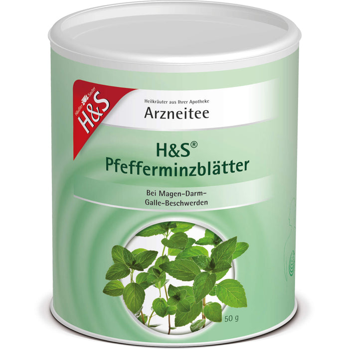 H&S Pfefferminzblätter (loser Tee), 50 g TEE