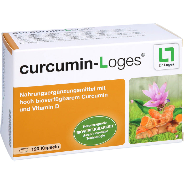 curcumin-Loges Kapseln, 120 pc Capsules