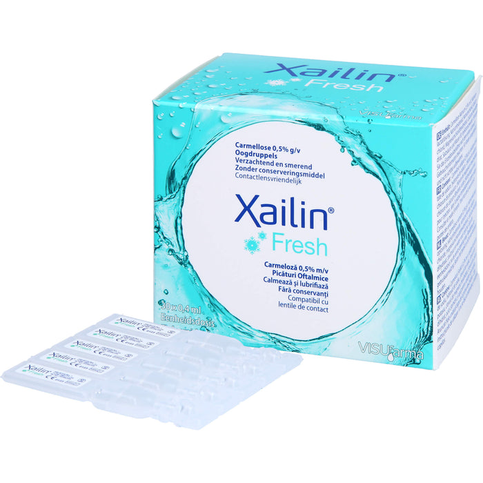 Xailin Fresh Augentropfen Einzeldosen, 30 pc Solution