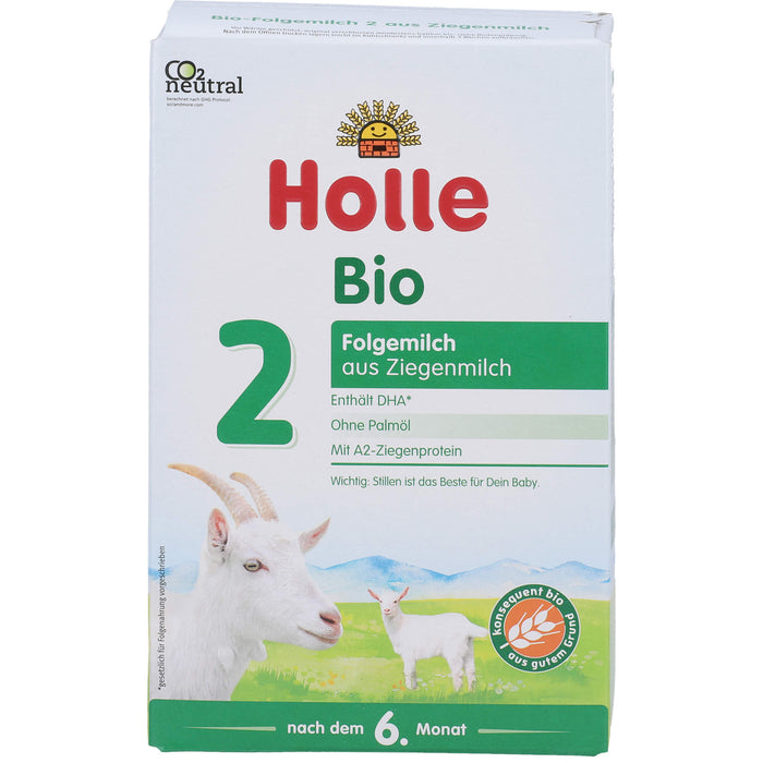Holle Bio 2 Folgemilch aus Ziegenmilch, 400 g Poudre