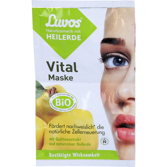 Luvos Naturkosmetik Heilerde Vital Maske, 15 ml Masque facial