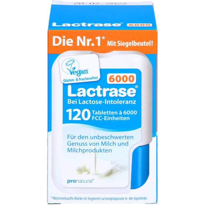 Lactrase 6000 Tabletten, 240 pc Tablettes