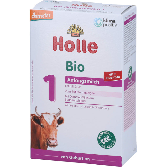 Holle Bio 1 Anfangsmilch aus Ziegenmilch, 400 g Powder