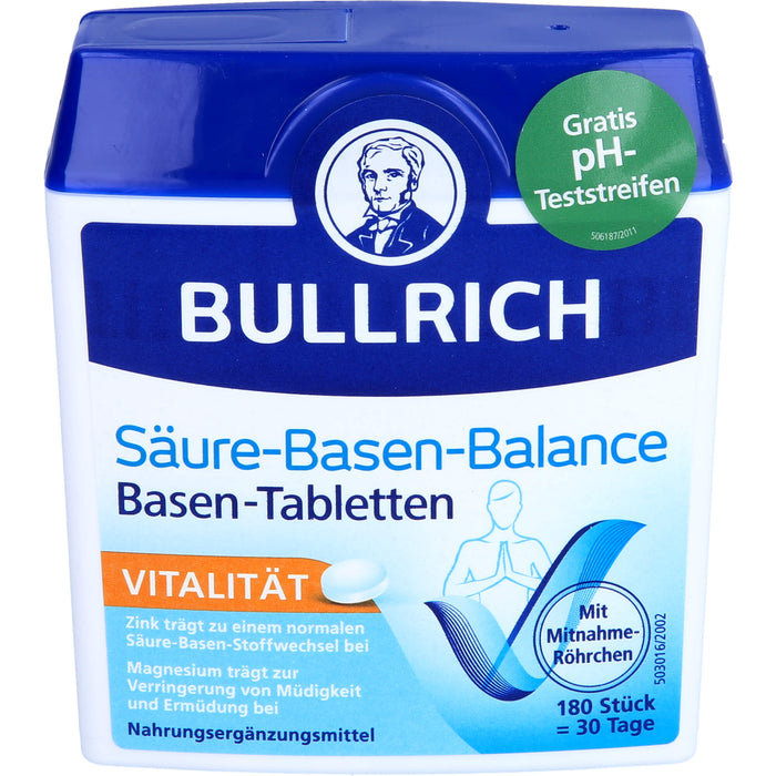 Bullrich Säure-Basen-Balance Basentabletten, 180 pc Tablettes