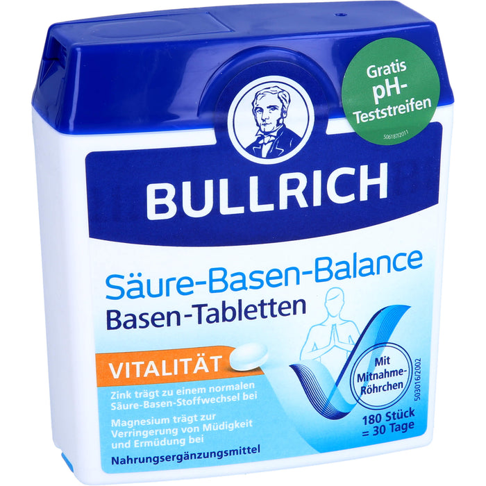 Bullrich Säure-Basen-Balance Basentabletten, 180 pc Tablettes