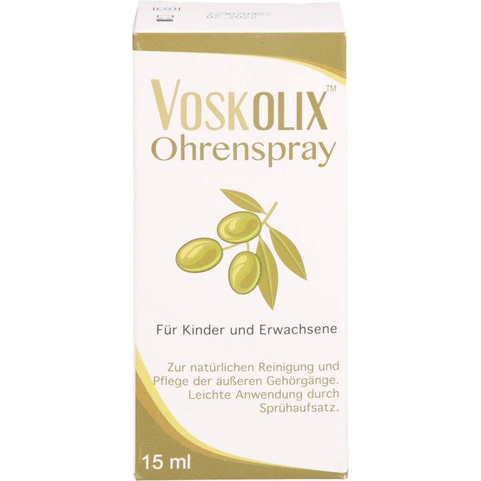 Voskolix Ohrenspray, 15 ml Solution