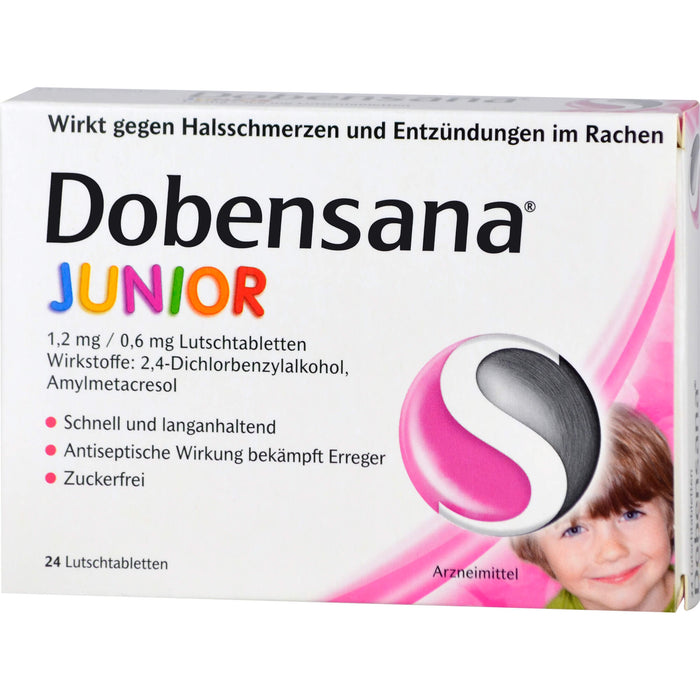 Dobensana Junior Lutschtabletten, 24 pc Tablettes