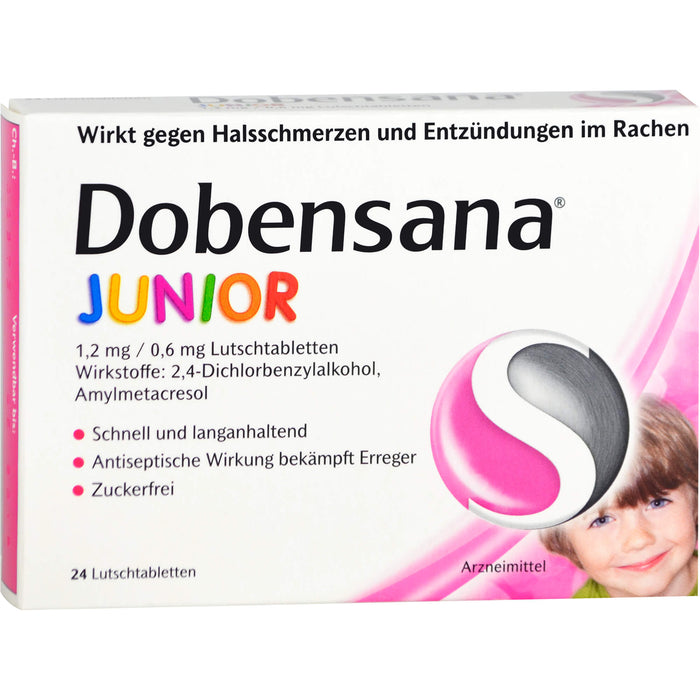 Dobensana Junior Lutschtabletten, 24 pc Tablettes
