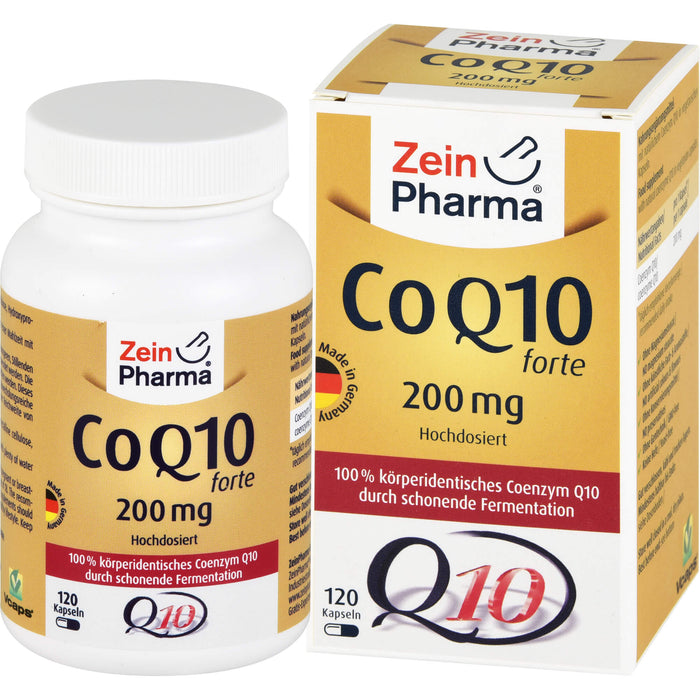 ZeinPharma Coenzym Q10 forte 200 mg Kapseln, 120 pc Capsules