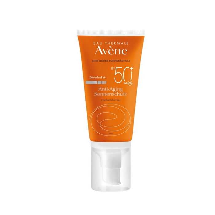 AVENE SunSitive Anti-Aging Sonnenschutz SPF50+, 50 ml Lösung