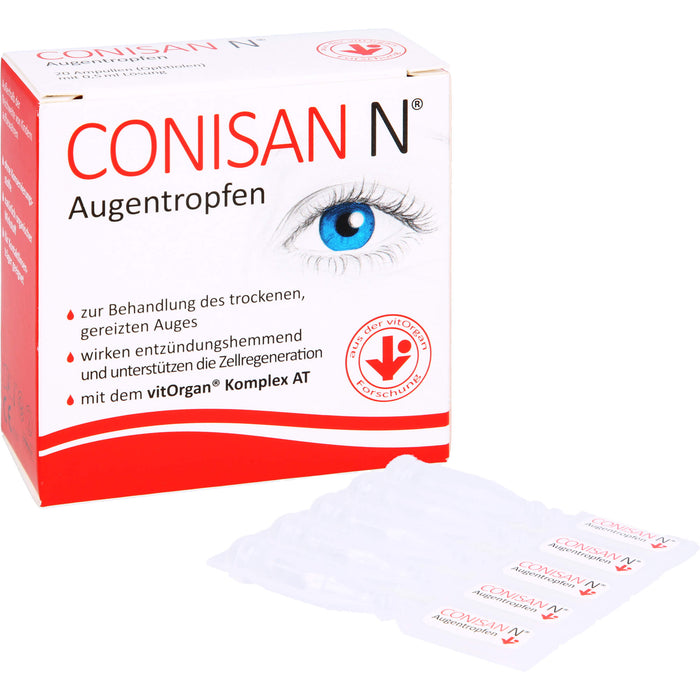 CONISAN N Augentropfen, 20 pcs. Single-dose pipettes