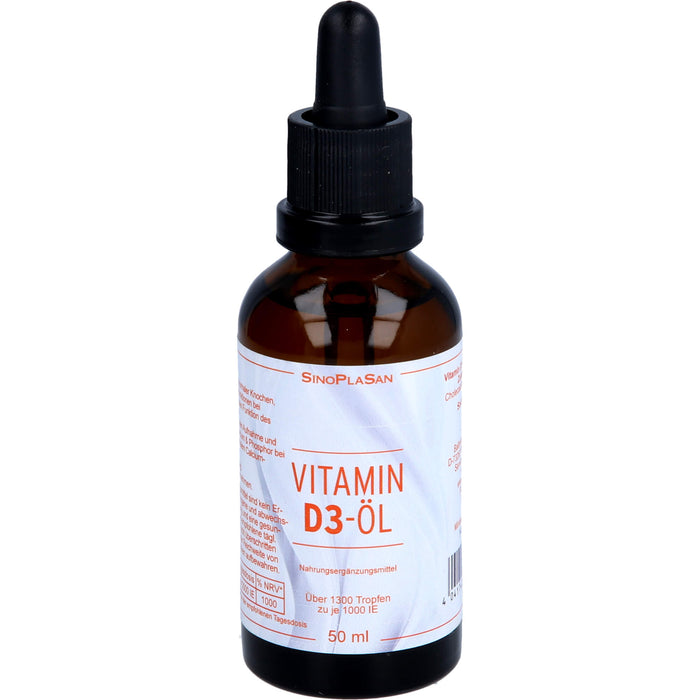 SinoPlaSan Vitamin D3-Öl, 50 ml Huile