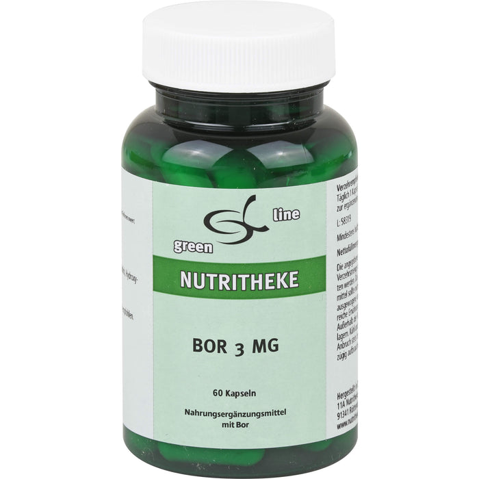 Green Line Bor 3 mg Kapseln, 60 pc Capsules