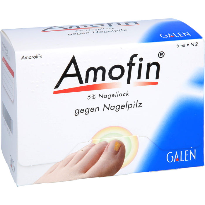Amofin 5 % Nagellack, 5 ml Solution