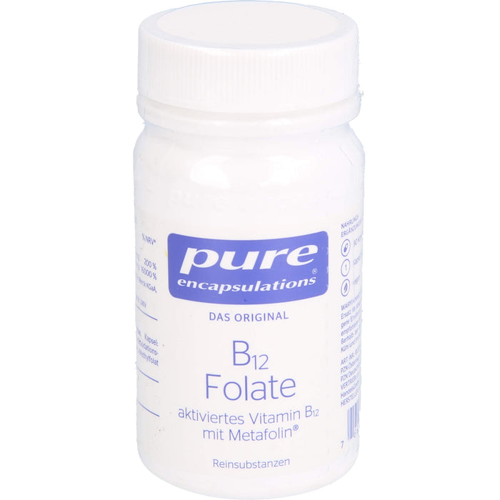 pure encapsulations B12 Folate Kapseln, 90 pcs. Capsules