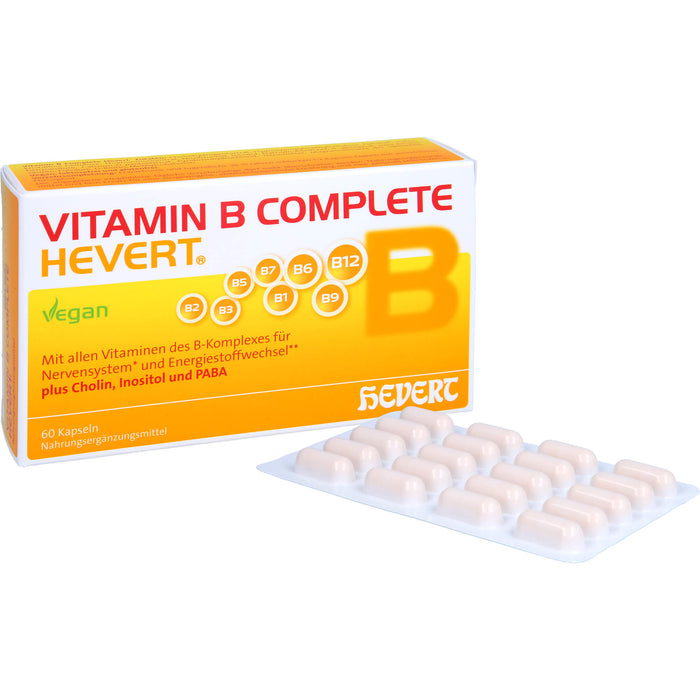 Vitamin B Complete Hevert Tabletten, 60 pc Capsules
