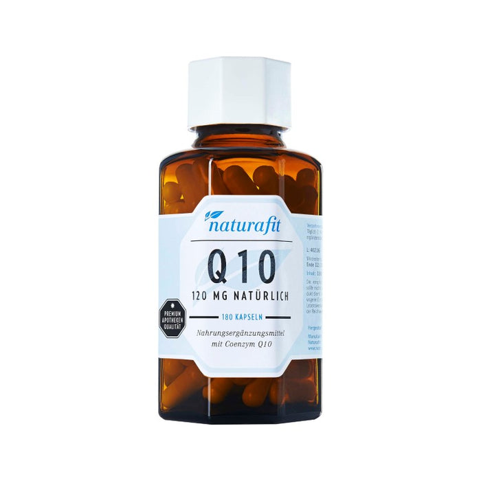 naturafit Q10 120 mg Kapseln, 180 pc Capsules