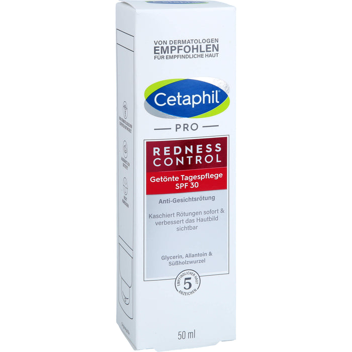 Cetaphil Pro RednessControl getönte Tagespflege SPF 30, 50 ml Crème