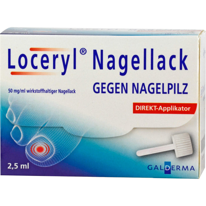 Loceryl kohlpharma Nagellack gegen Nagelpilz Direkt-Applikator, 2.5 ml Wirkstoffhaltiger Nagellack