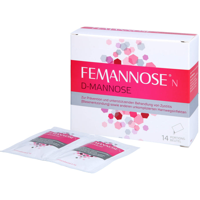 FEMANNOSE N D-Mannose Portionsbeutel, 14 pcs. Sachets