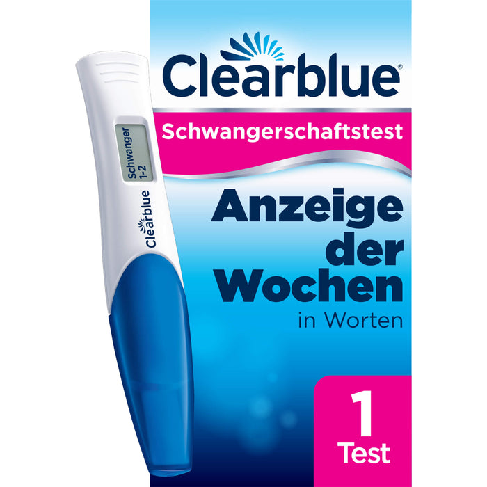 Clearblue Schwangerschaftstest mit Wochenbestimmung, 1 pcs. Test strips