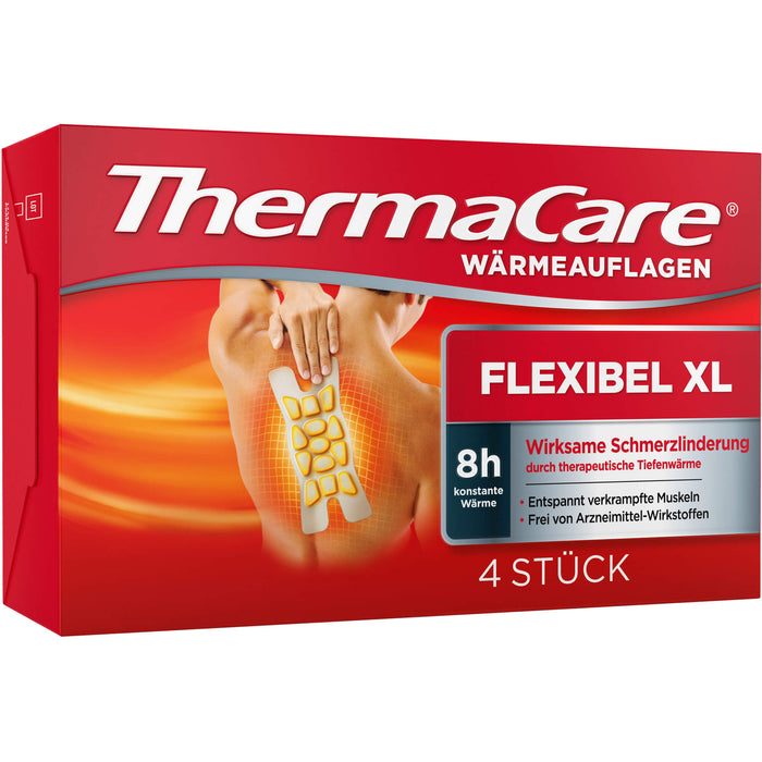 ThermaCare Wärmeauflagen Flexibel XL, 4 pc Pansement