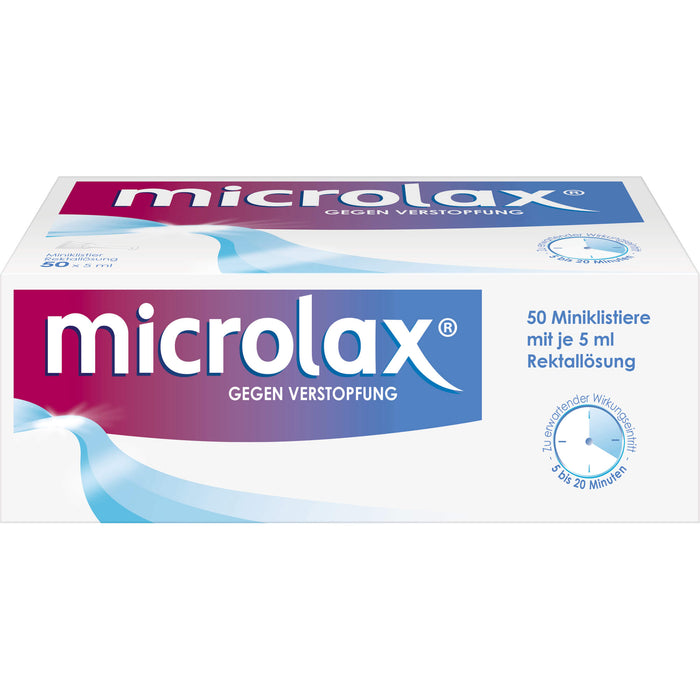 microlax Rektallösung Reimport Pharma Gerke, 50 pcs. Enemas
