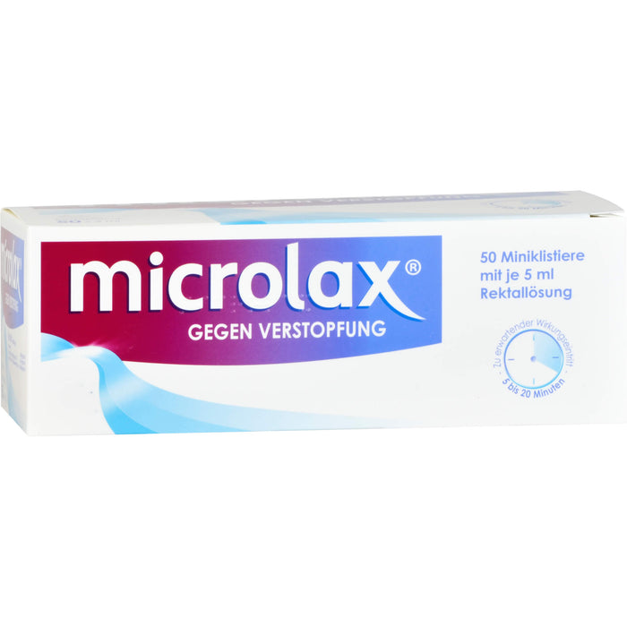 microlax Rektallösung Reimport Pharma Gerke, 50 pcs. Enemas