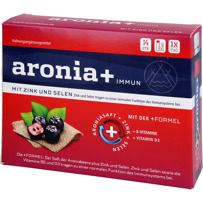 aronia+ immun Trinkfläschchen, 14 pcs. Ampoules