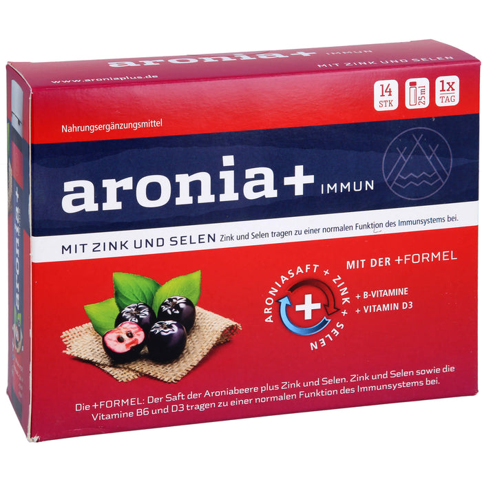 aronia+ immun Trinkfläschchen, 14 pcs. Ampoules