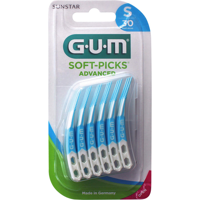 GUM SOFT-PICKS Advanced Small, 30 pc Brosses interdentaires
