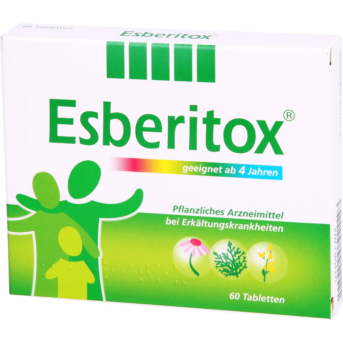 Esberitox Tabletten bei Erkältungskrankheiten, 60 pc Tablettes