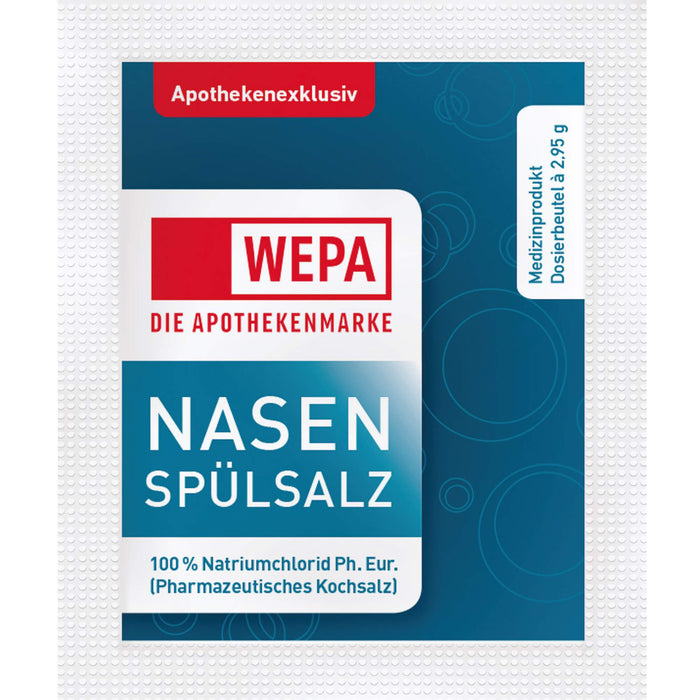 WEPA Nasendusche inklusive Nasenspülsalz, 1 pc Paquet