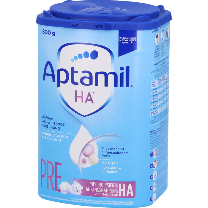 Aptamil HA Pre Pulver  Anfangsmilch von Geburt an, 800 g Powder