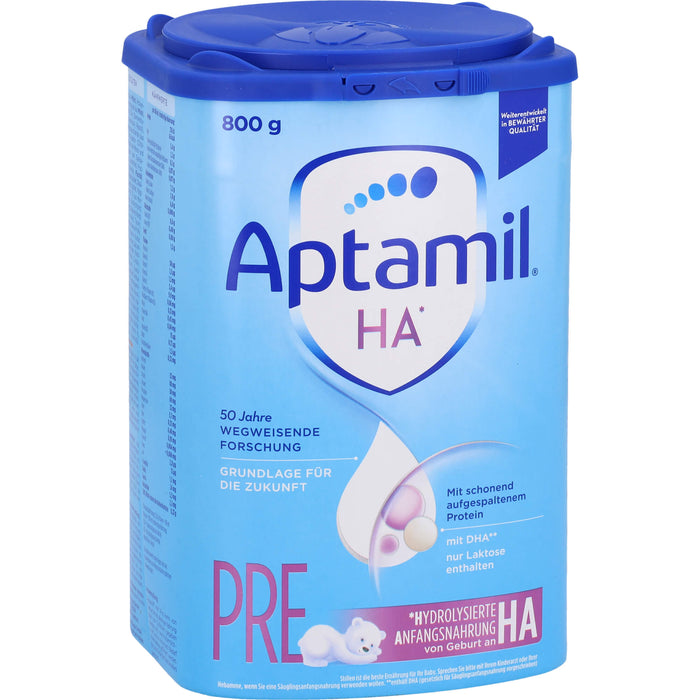 Aptamil HA Pre Pulver  Anfangsmilch von Geburt an, 800 g Powder