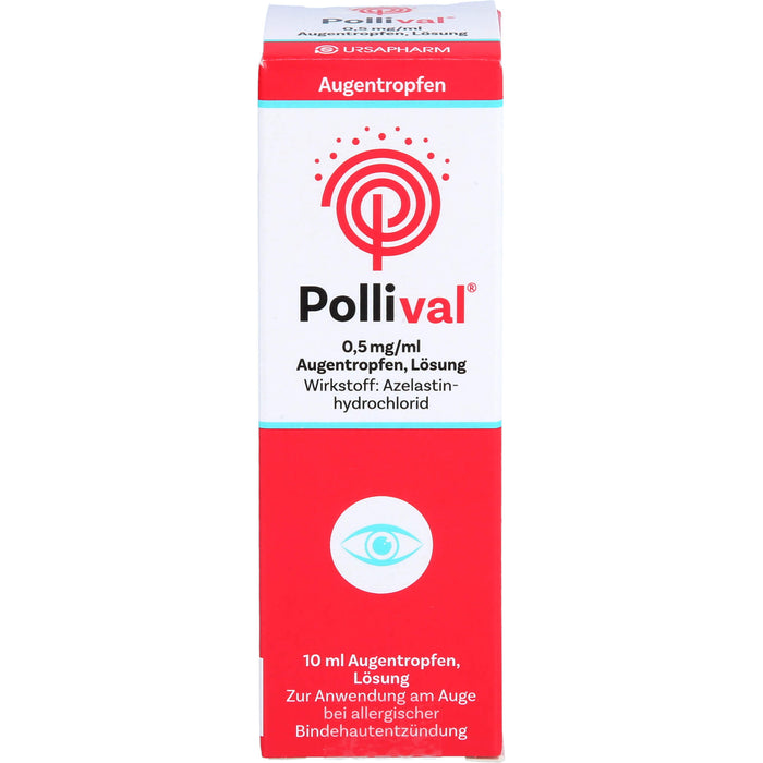 Pollival 0,5 mg/ml Augentropfen, 10 ml Solution