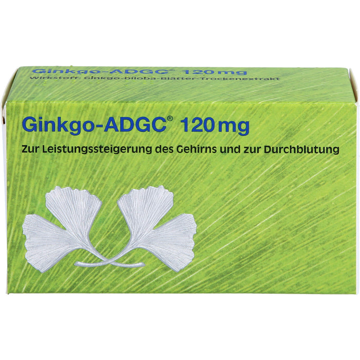 Ginkgo-ADGC 120 mg Filmtabletten, 60 pc Tablettes